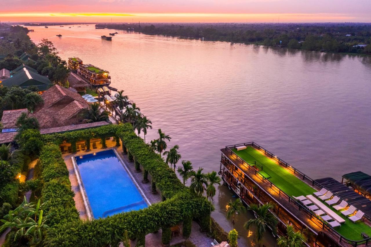 Mekong Lodge Resort Cai Be Bagian luar foto